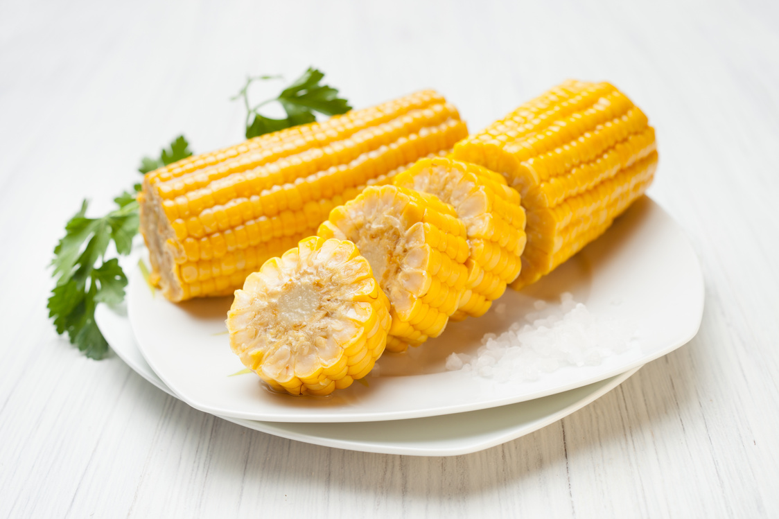 boiled corn